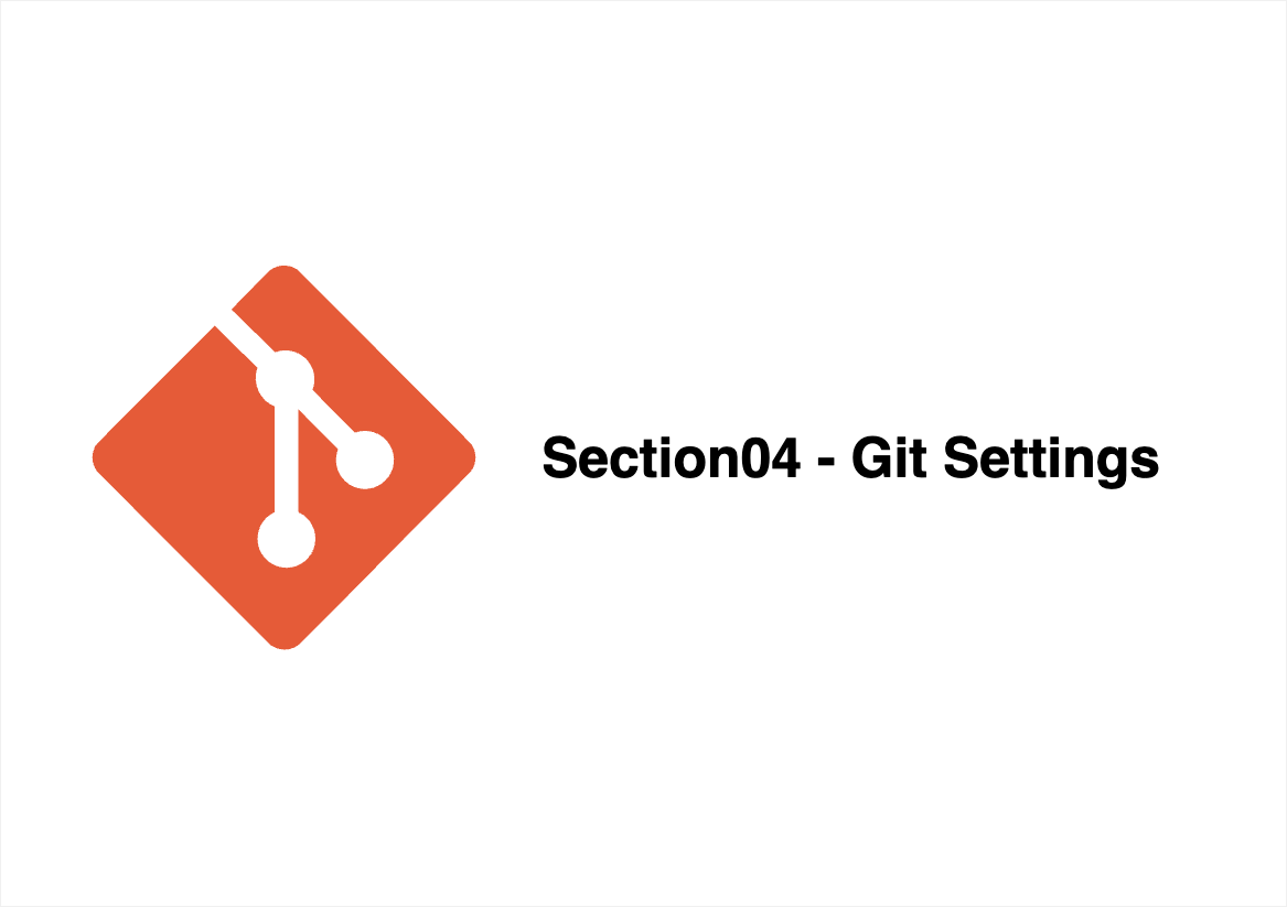 Git #Section04 - Git Settings